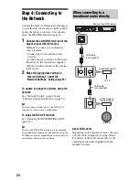 Preview for 24 page of Sony BDP-S360HP - Blu-ray Disc™ Player Operating Instructions Manual