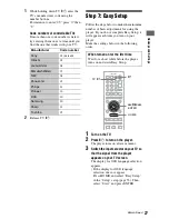 Preview for 27 page of Sony BDP-S360HP - Blu-ray Disc™ Player Operating Instructions Manual