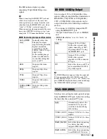 Preview for 43 page of Sony BDP-S360HP - Blu-ray Disc™ Player Operating Instructions Manual