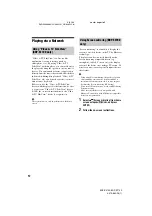 Preview for 12 page of Sony BDP-S3700 Operating Instructions Manual