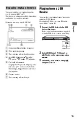 Предварительный просмотр 15 страницы Sony BDP-S380 - Blu-ray Disc™ Player Operating Instructions Manual