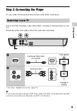 Preview for 13 page of Sony BDP-S390 Operating Instructions Manual