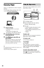 Preview for 24 page of Sony BDP-S780 Operating Instructions Manual