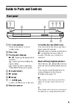 Предварительный просмотр 9 страницы Sony BDP-S790 Operating Instructions Manual