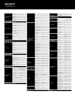 Preview for 3 page of Sony BDP-S790 Specifications