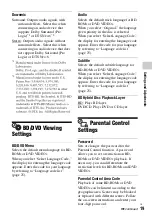 Preview for 19 page of Sony BDP-SX910 Operating Instructions Manual