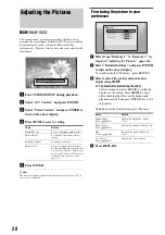 Preview for 28 page of Sony BDP2000ES Operating Instructions Manual