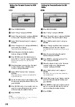 Preview for 30 page of Sony BDP2000ES Operating Instructions Manual