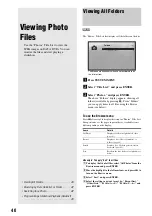 Preview for 40 page of Sony BDP2000ES Operating Instructions Manual