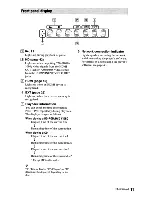 Preview for 11 page of Sony BDPS360 - Blu-Ray Disc Player Operating Instructions Manual