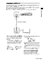 Preview for 15 page of Sony BDPS360 - Blu-Ray Disc Player Operating Instructions Manual