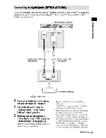 Preview for 21 page of Sony BDPS360 - Blu-Ray Disc Player Operating Instructions Manual