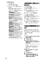 Preview for 32 page of Sony BDPS360 - Blu-Ray Disc Player Operating Instructions Manual