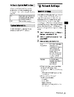 Preview for 51 page of Sony BDPS360 - Blu-Ray Disc Player Operating Instructions Manual