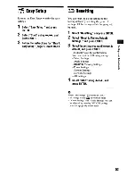 Preview for 53 page of Sony BDPS360 - Blu-Ray Disc Player Operating Instructions Manual