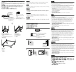 Preview for 2 page of Sony BDV-E190 Speaker Installation Manual