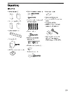 Предварительный просмотр 7 страницы Sony BDV-E300 - Blu-ray Disc™ Player Home Theater System Operating Instructions Manual