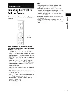 Предварительный просмотр 47 страницы Sony BDV-E300 - Blu-ray Disc™ Player Home Theater System Operating Instructions Manual