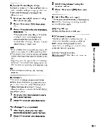 Предварительный просмотр 85 страницы Sony BDV-E500W Operating Instructions Manual