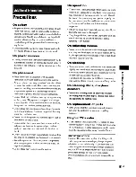 Предварительный просмотр 91 страницы Sony BDV-E500W Operating Instructions Manual