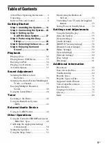 Preview for 5 page of Sony BDV-E670W Operating Instructions Manual