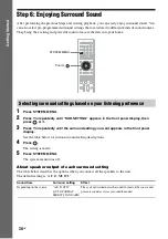 Preview for 30 page of Sony BDV-E670W Operating Instructions Manual