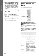 Предварительный просмотр 26 страницы Sony BDV-E770W / T77 Operating Instructions Manual