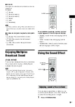 Предварительный просмотр 35 страницы Sony BDV-E770W / T77 Operating Instructions Manual