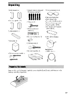 Предварительный просмотр 7 страницы Sony BDV-E770W  (UWA-BR100) Operating Instructions Manual