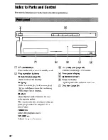 Предварительный просмотр 8 страницы Sony BDV-E770W  (UWA-BR100) Operating Instructions Manual