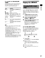 Предварительный просмотр 31 страницы Sony BDV-E770W  (UWA-BR100) Operating Instructions Manual