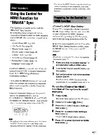 Предварительный просмотр 43 страницы Sony BDV-E770W  (UWA-BR100) Operating Instructions Manual