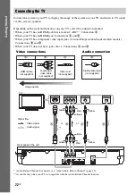 Предварительный просмотр 22 страницы Sony BDV-E780W Operating Instructions Manual