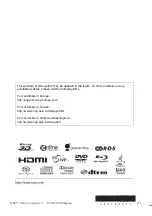 Предварительный просмотр 84 страницы Sony BDV-E780W Operating Instructions Manual