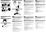 Preview for 2 page of Sony BDV-E780W Speaker Installation Manual