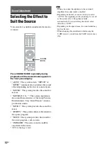 Предварительный просмотр 52 страницы Sony BDV-E800W Operating Instructions Manual