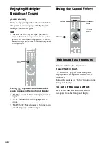 Предварительный просмотр 54 страницы Sony BDV-E800W Operating Instructions Manual