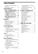 Preview for 6 page of Sony BDV-E880 Operating Instructions Manual