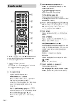 Preview for 14 page of Sony BDV-E880 Operating Instructions Manual