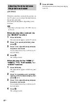 Preview for 42 page of Sony BDV-E880 Operating Instructions Manual