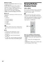 Preview for 44 page of Sony BDV-E880 Operating Instructions Manual