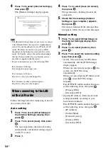 Preview for 54 page of Sony BDV-E880 Operating Instructions Manual