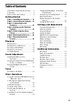 Preview for 5 page of Sony BDV-E985W Operating Instructions Manual