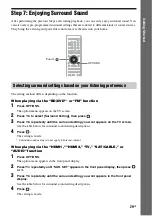 Preview for 29 page of Sony BDV-E985W Operating Instructions Manual