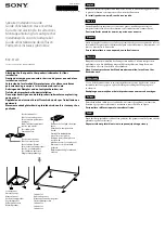 Sony BDV-EF220 Installation Manual preview