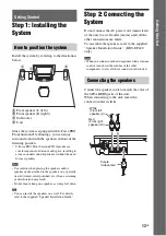 Preview for 13 page of Sony BDV-EF220 Operating Instructions Manual