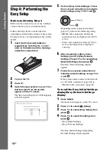 Preview for 18 page of Sony BDV-EF220 Operating Instructions Manual