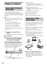 Preview for 24 page of Sony BDV-EF220 Operating Instructions Manual