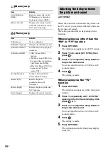 Preview for 28 page of Sony BDV-EF220 Operating Instructions Manual