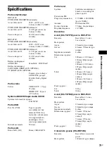 Preview for 147 page of Sony BDV-F500 Manual